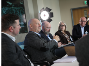 Ian Robb at the roundtable event